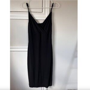 Black Spaghetti Strap Dress